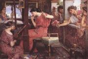 John William Waterhouse, Penelope and thte Suitor (mk41)